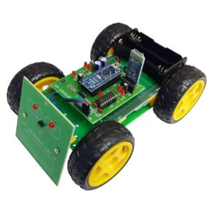 MBA107 - Microbot controlled by Mobile Phone (Bluetooth)